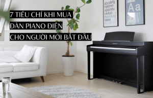 7 Tiêu Chí Khi Mua Đàn Piano Điện Dành Cho Người Mới Bắt Đầu