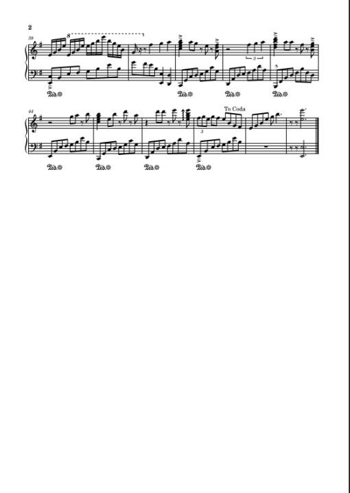 Viết Tiếp Câu Chuyện Hoà Bình_Piano Solo